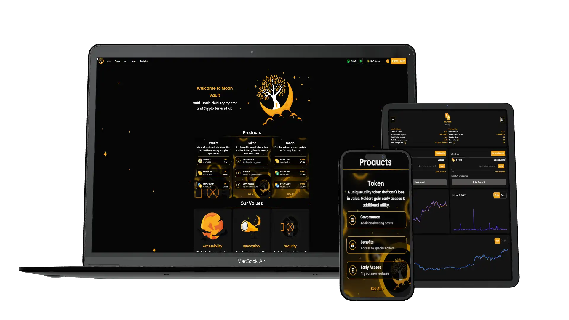 Screenshot: Moon Vault